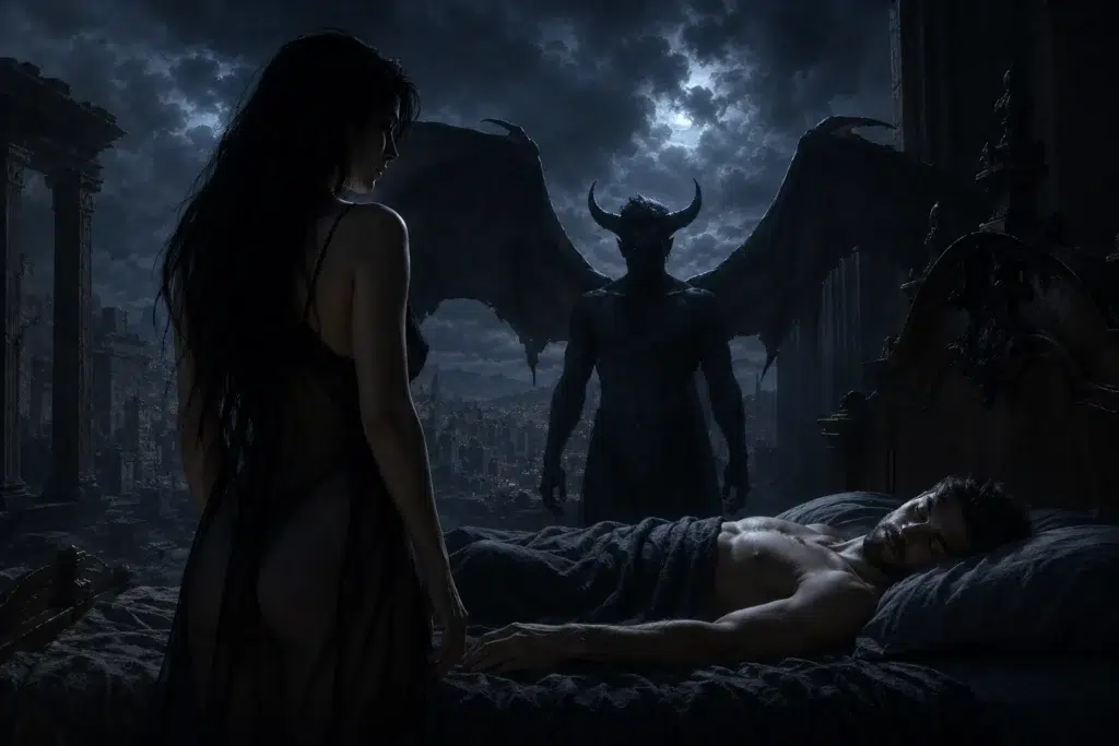 Lilith and Mesopotamian night spirits in succubus and incubus folklore