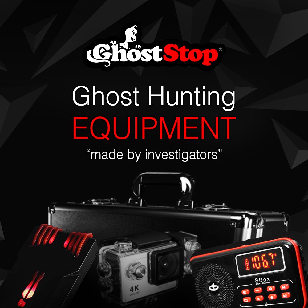 GhostStop ghost hunting equipment and paranormal investigation gear