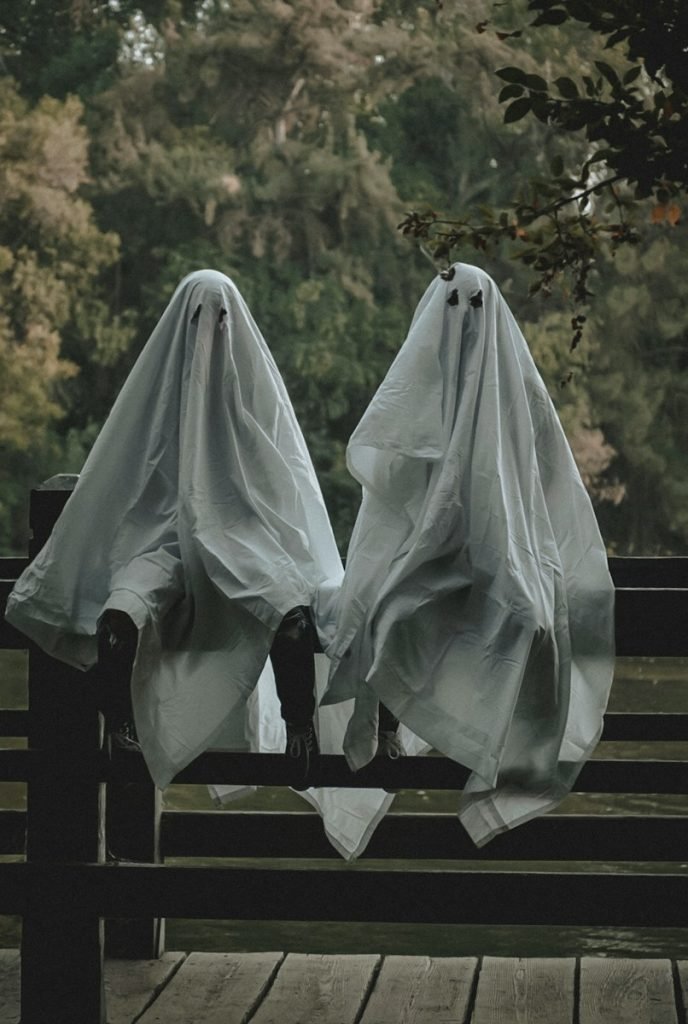 Ghosts on Fence. Is Paranormal Activity Real?
