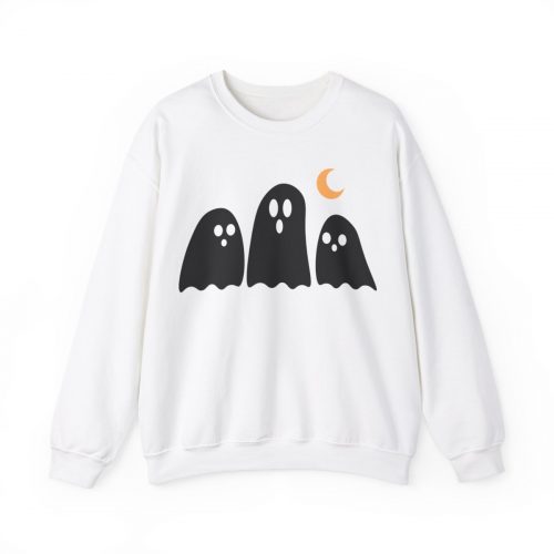 Three Ghosts Sweatshirt - White