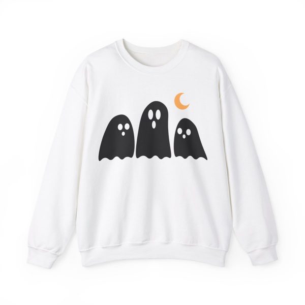 Three Ghosts Sweatshirt - White