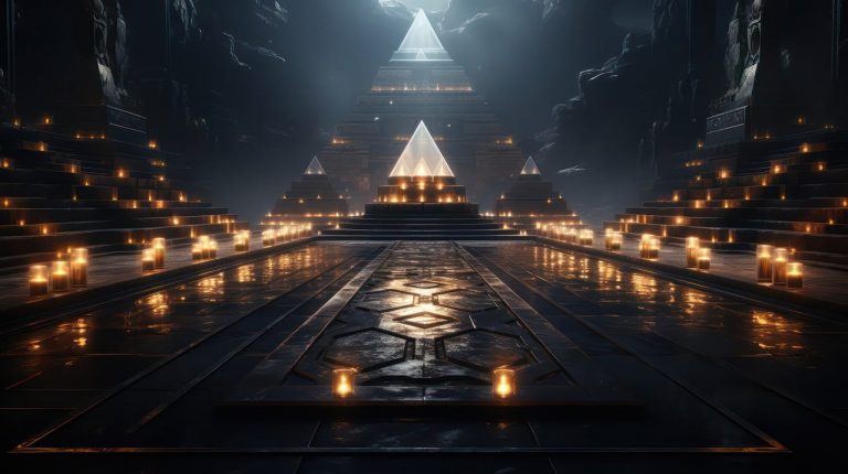 temple, pyramid, Hermetic Order of the Golden Dawn