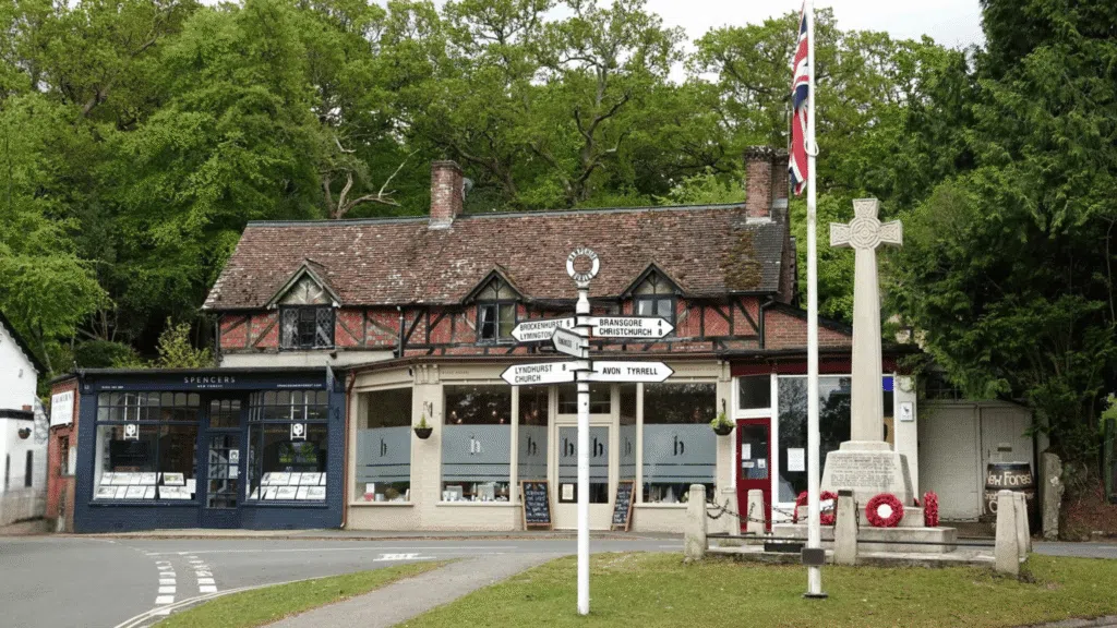 Burley Witches Village view from centre
