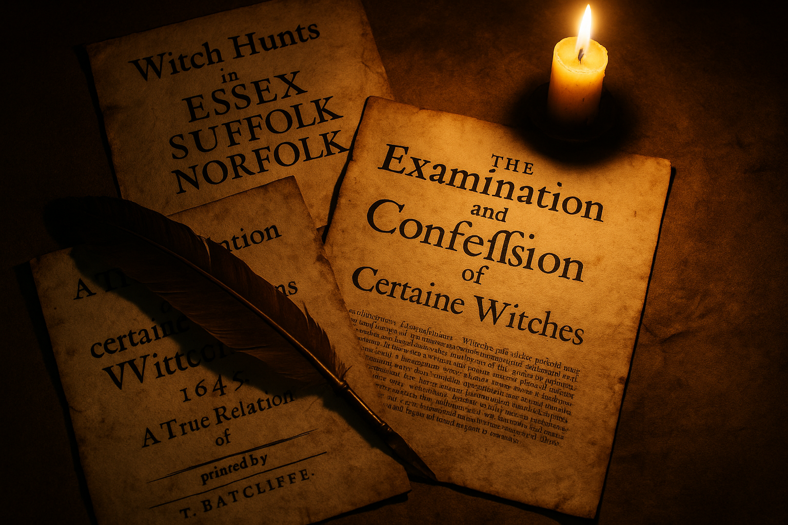 Beyond the Witchfinder General, Scrolls picture and Quil