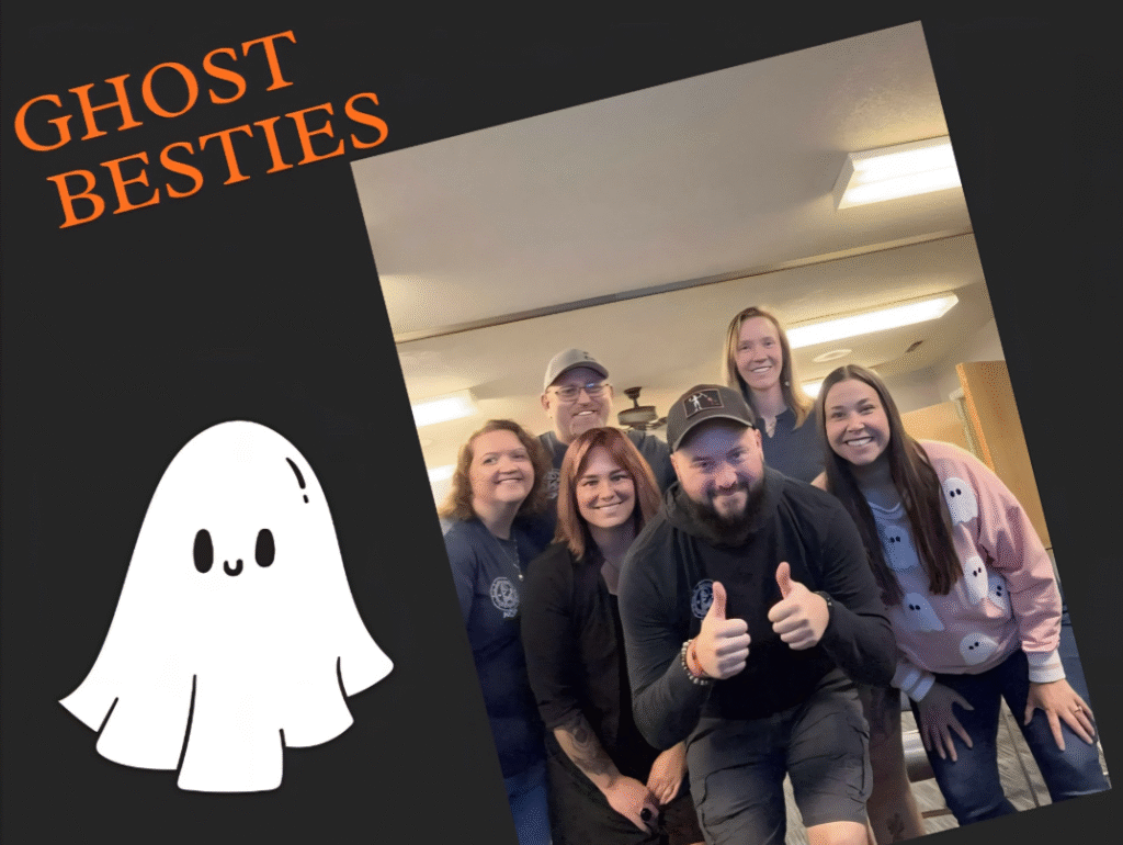 No Quarter Paranormal Ghost Besties Whole Team Photo