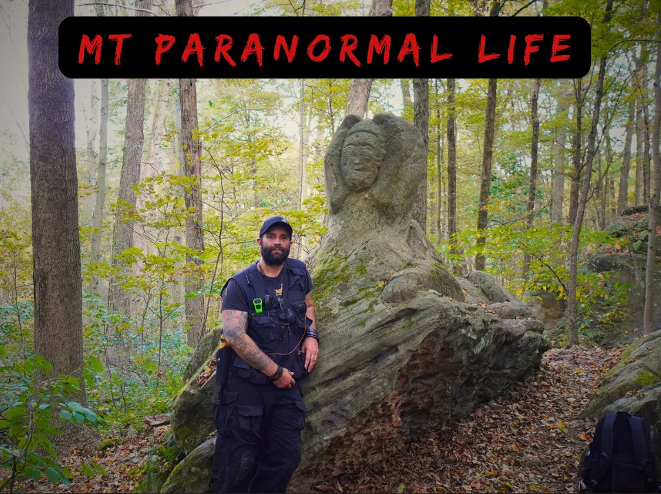 MT paranormal Life picture of mike in the woods