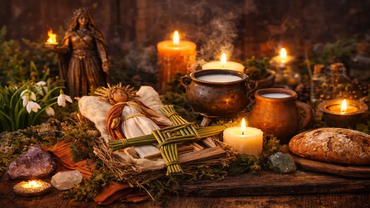 imbolc brigid altar, what is imbolc